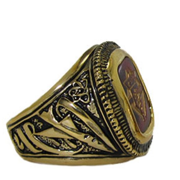 Men's Knights of Columbus Ring is Gold Pla… - Picture 2 of 2